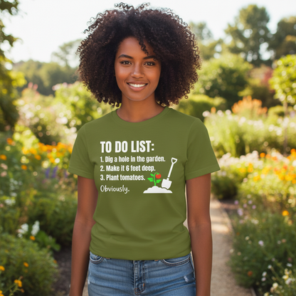 Funny Garden To‑Do List T-Shirt_dual_lifestyle