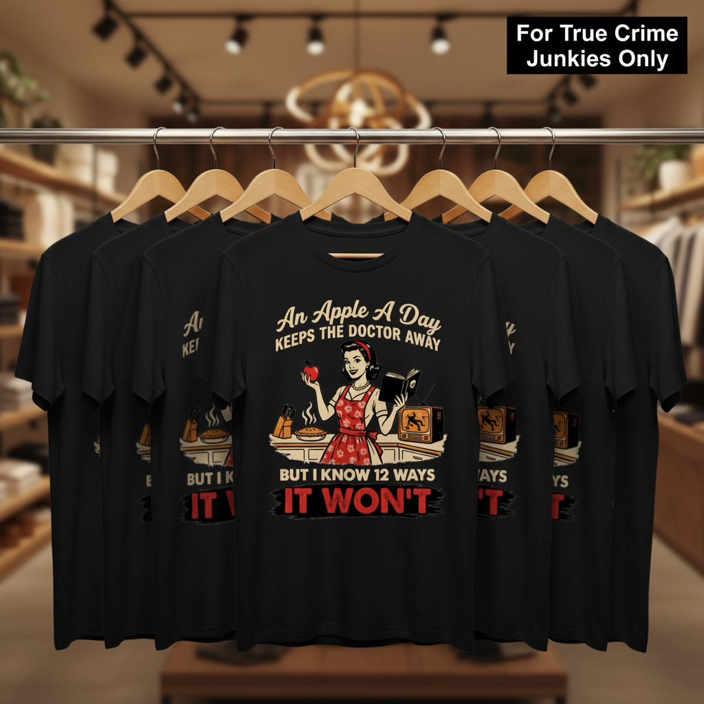 Apple A Day Killer Retro T-Shirt_boutique_rack