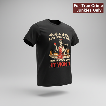 Apple A Day Killer Retro T-Shirt_3d_float