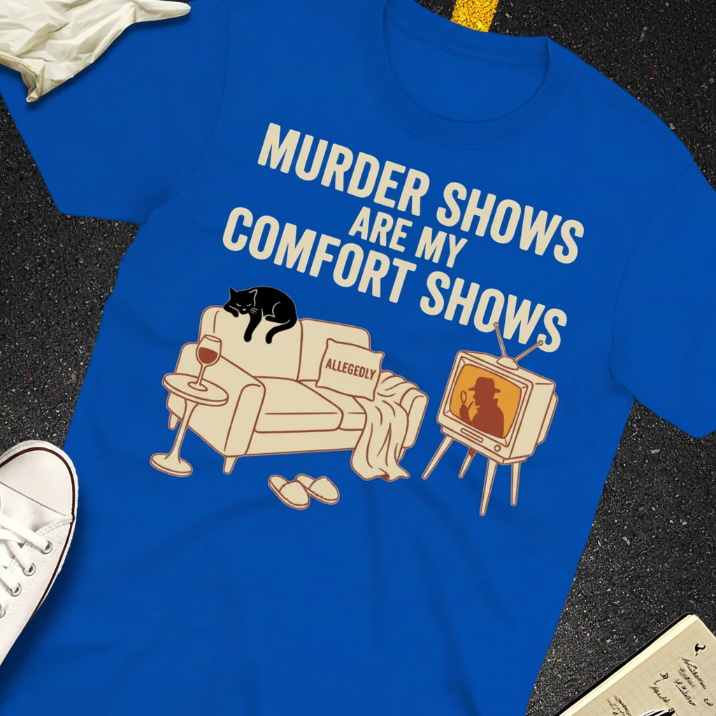 Murder Shows Comfort Show T-Shirt_extreme_za