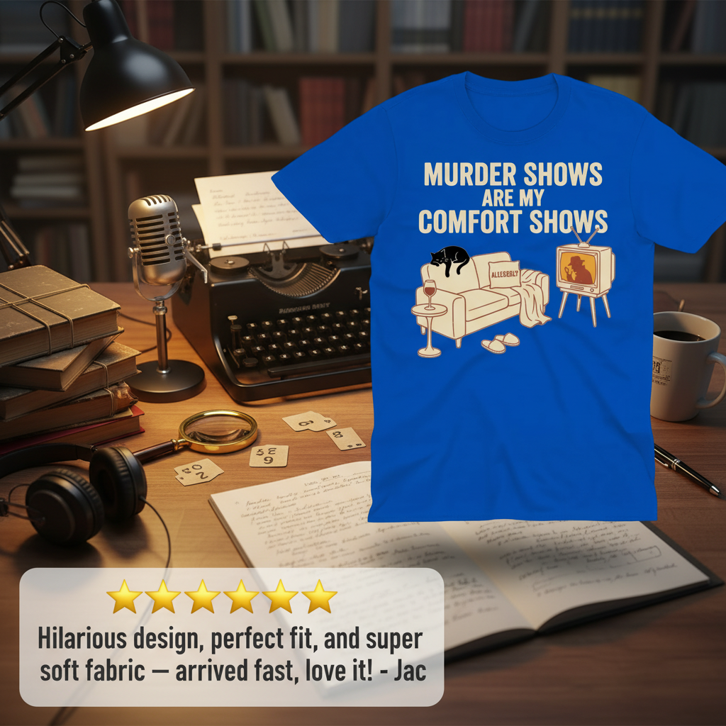 Murder Shows Comfort Show T-Shirt_review_5star
