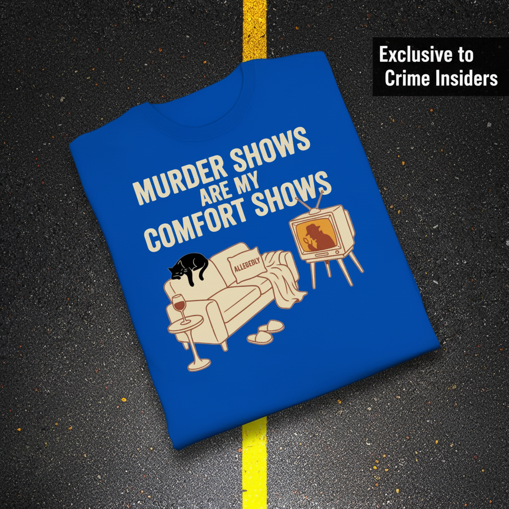 Murder Shows Comfort Show T-Shirt_fold_tilt
