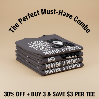 Murder Shows & Cat Attitude T-Shirt_stacked_promotion