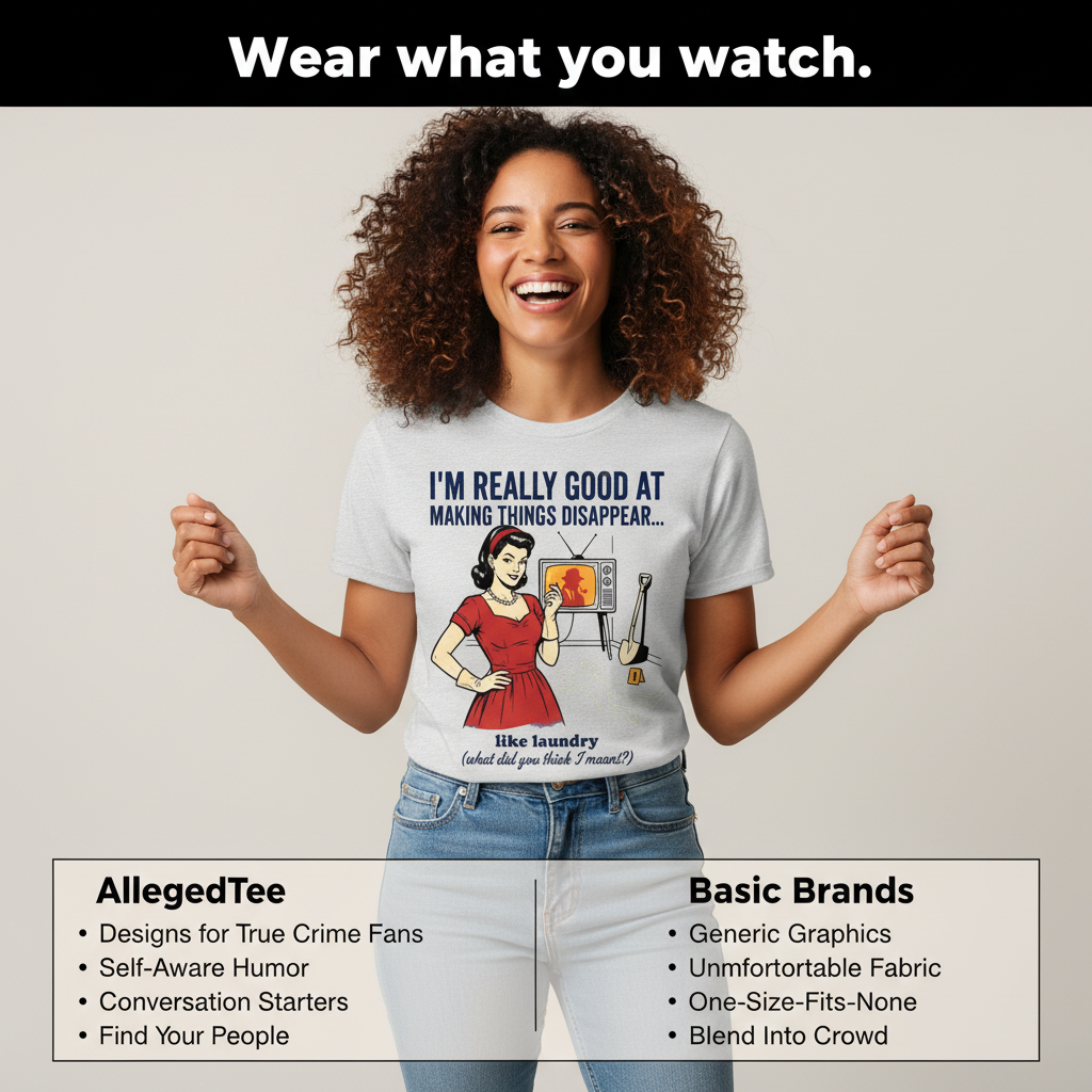 Making Things Disappear Retro Humor T-Shirt_product_table