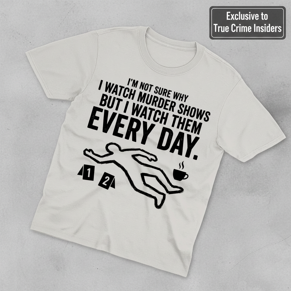 Murder Show Addict Every Day T-Shirt_fold_tilt