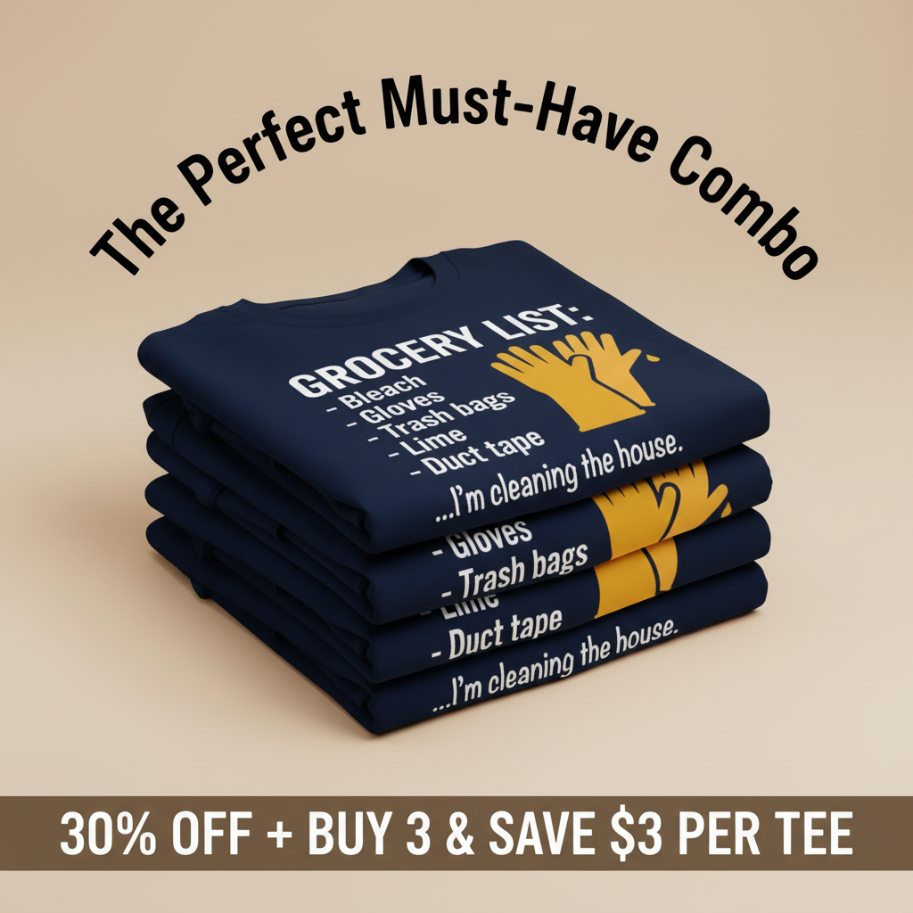 Grocery List Crime Humor T-Shirt_stacked_promotion