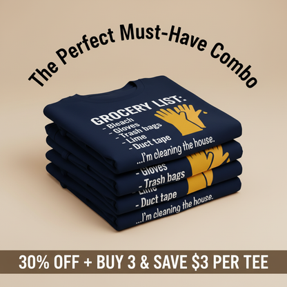 Grocery List Crime Humor T-Shirt_stacked_promotion