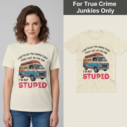 Not Stupid Candy Van T-Shirt_model_flat