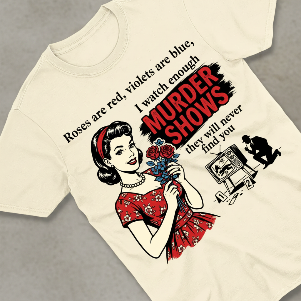 Murder Shows & Roses T-Shirt_extreme_za