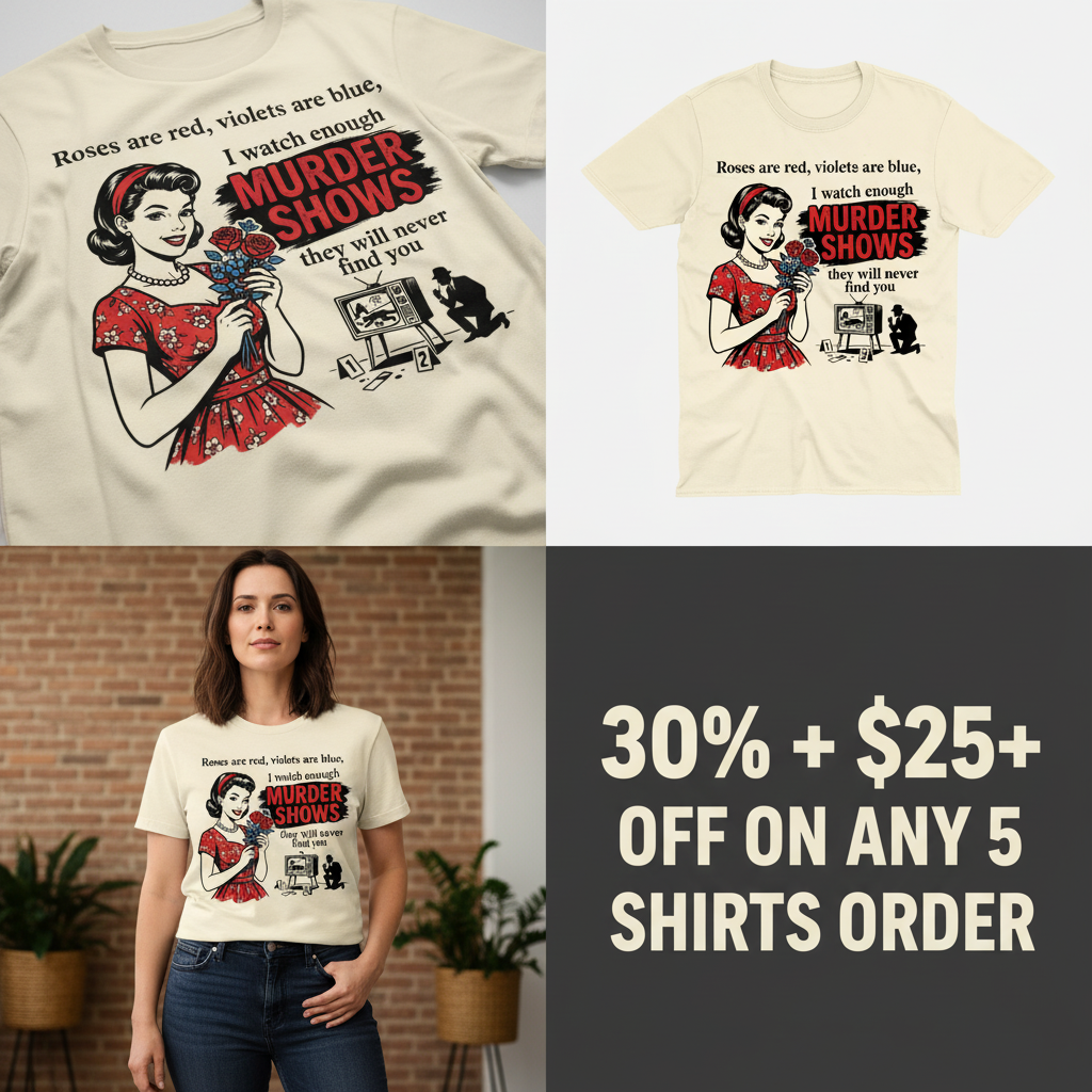 Murder Shows & Roses T-Shirt_4_panel