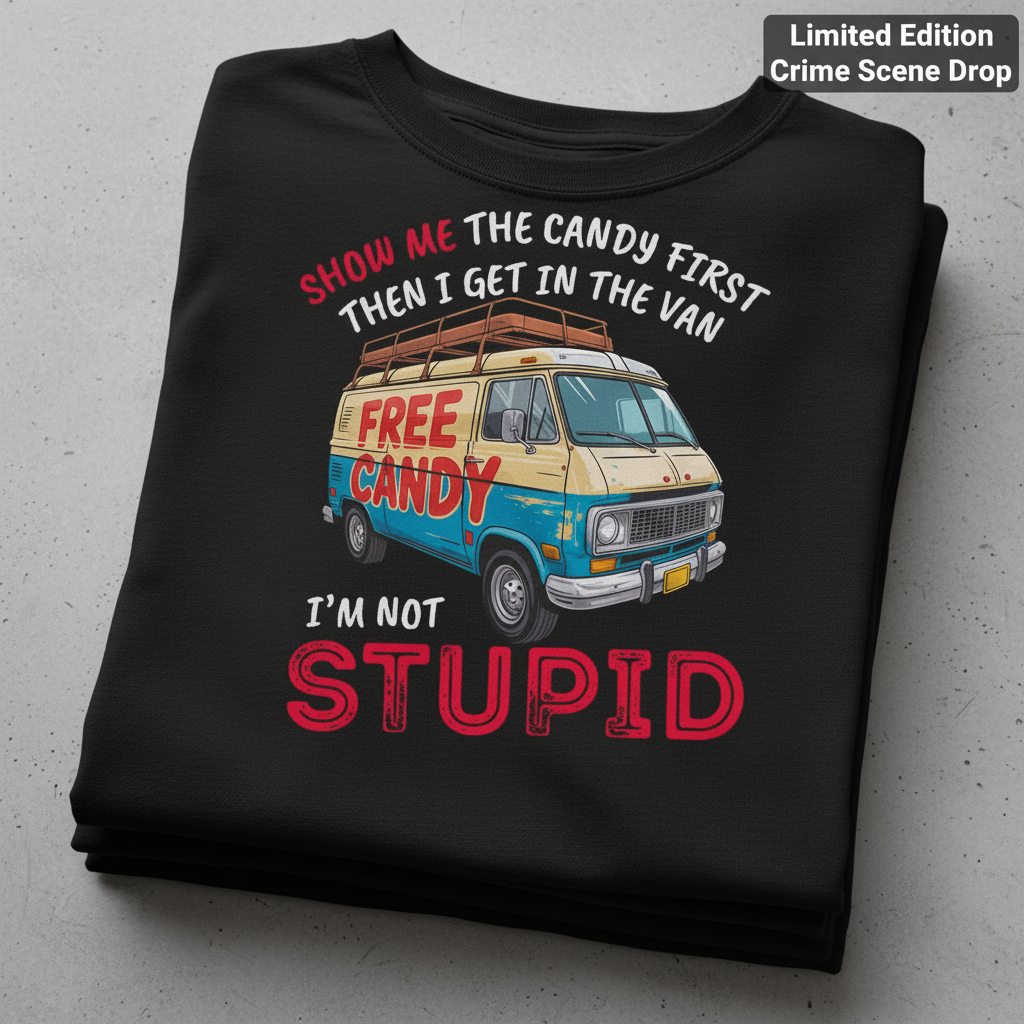 Show Me Stupid T-Shirt_stacked_flatlay