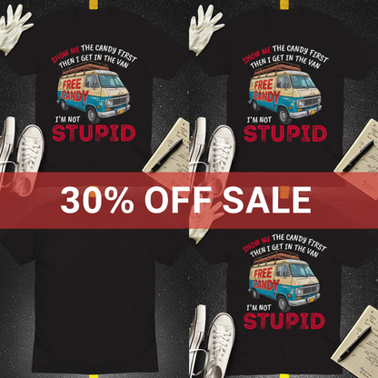 Show Me Stupid T-Shirt_3_model
