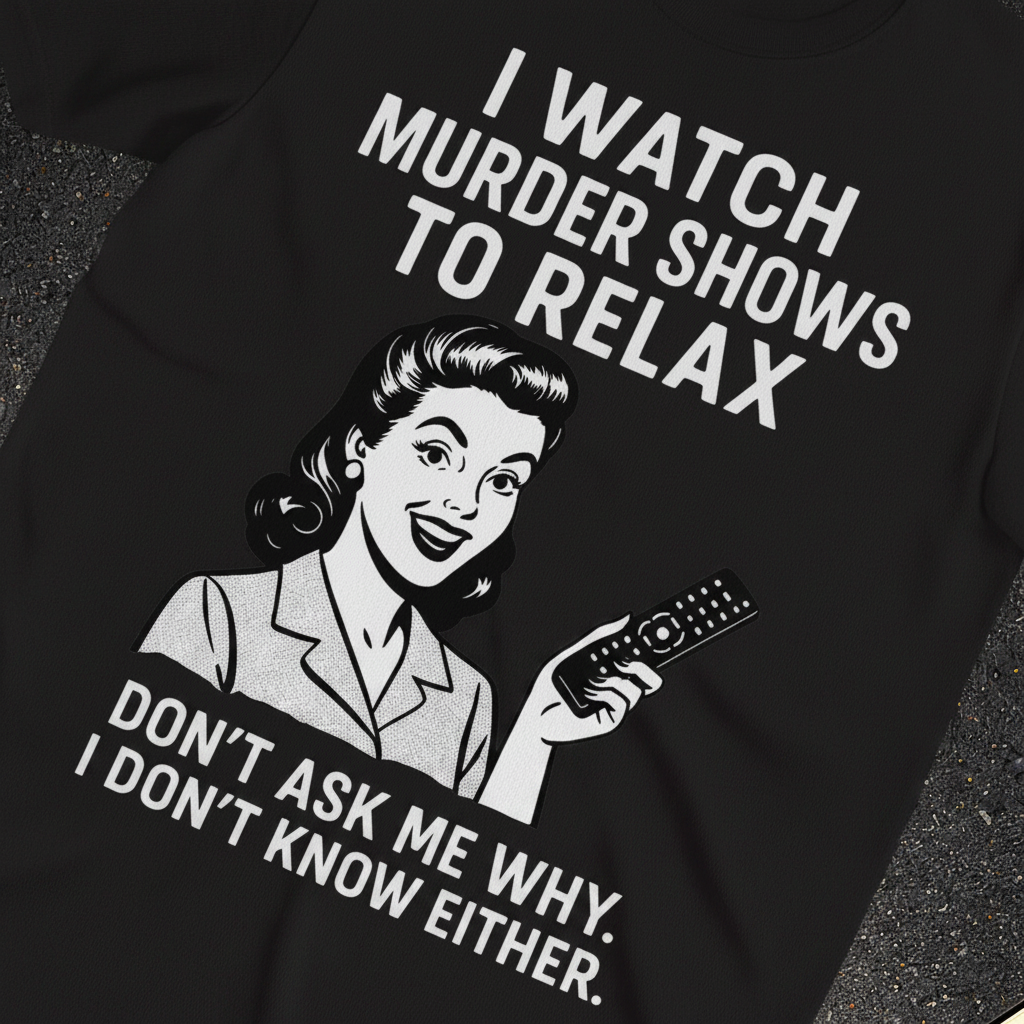 Murder Shows & Chill T-Shirt_extreme_za