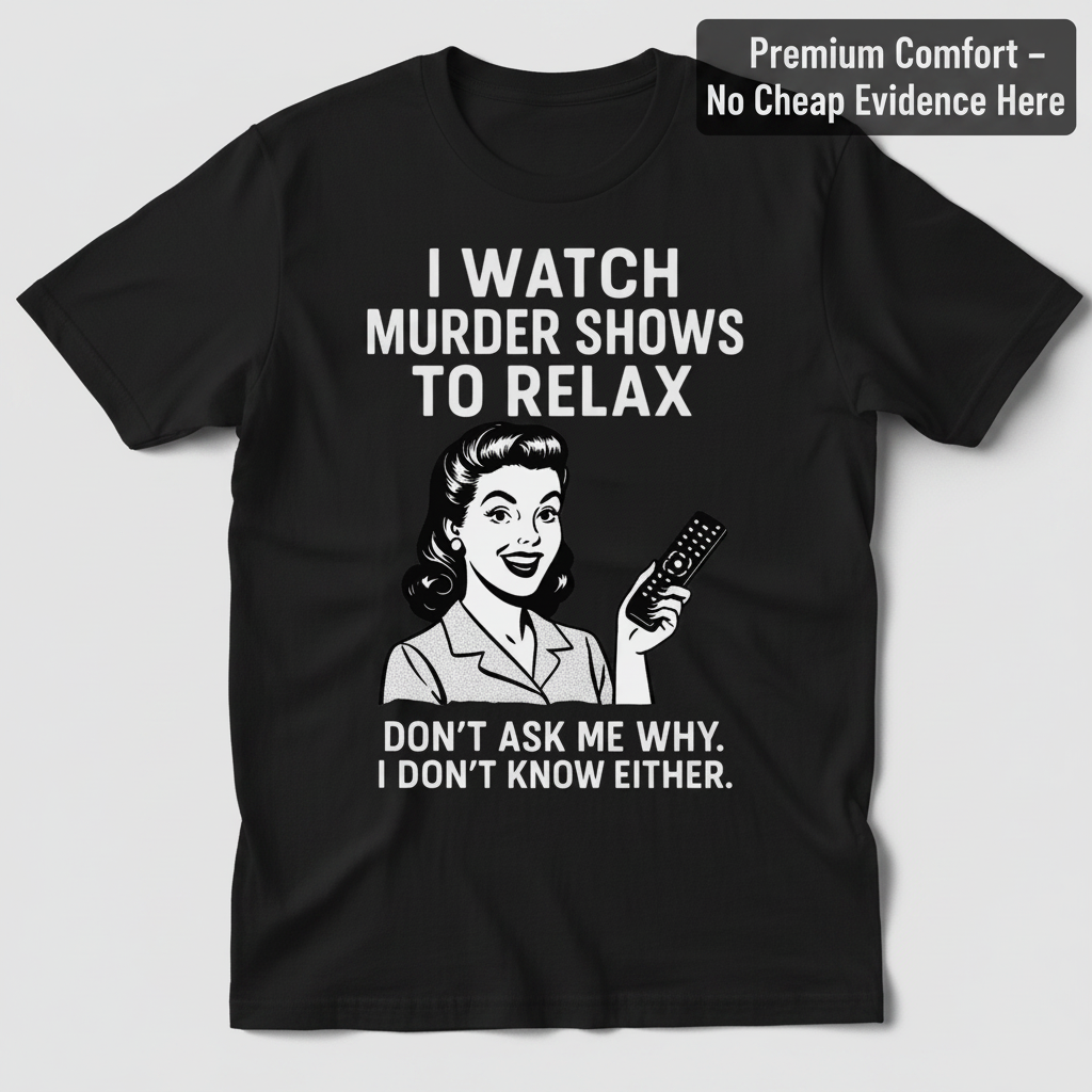 Murder Shows & Chill T-Shirt_clean