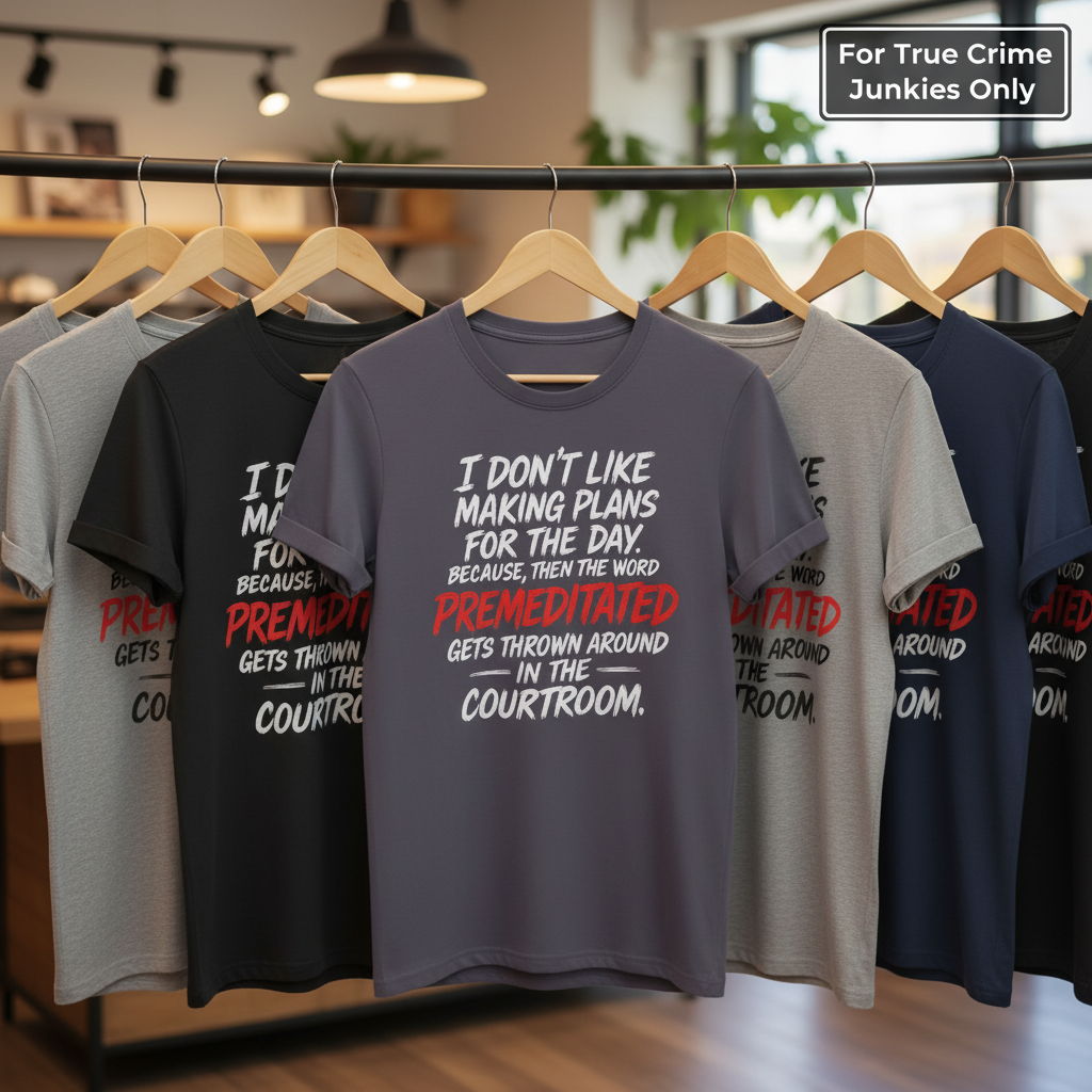 Premeditated Courtroom Humor T-Shirt_boutique_rack