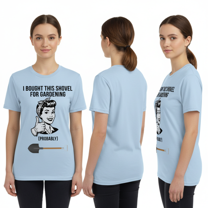 Probably Gardening T-Shirt_3_model