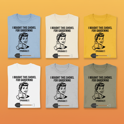 Probably Gardening T-Shirt_6color_grid