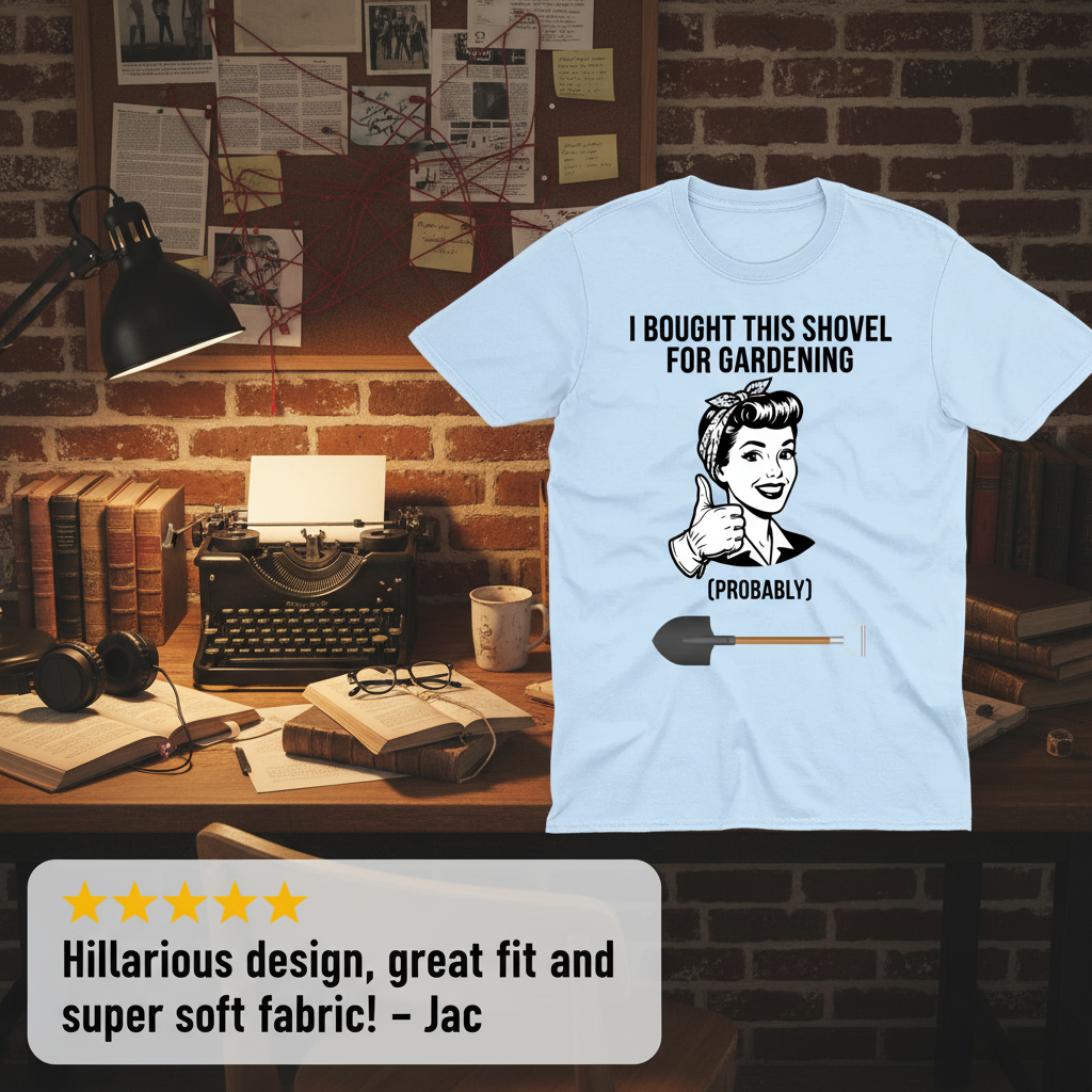 Probably Gardening T-Shirt_review_5star