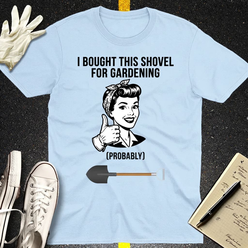 Probably Gardening T-Shirt_dual_lifestyle