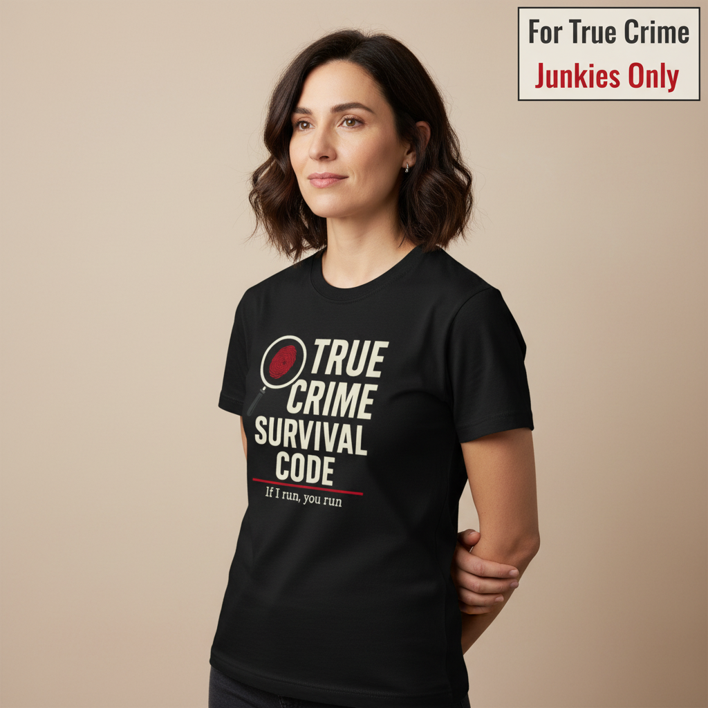 True Crime Survival Code T-Shirt__hero