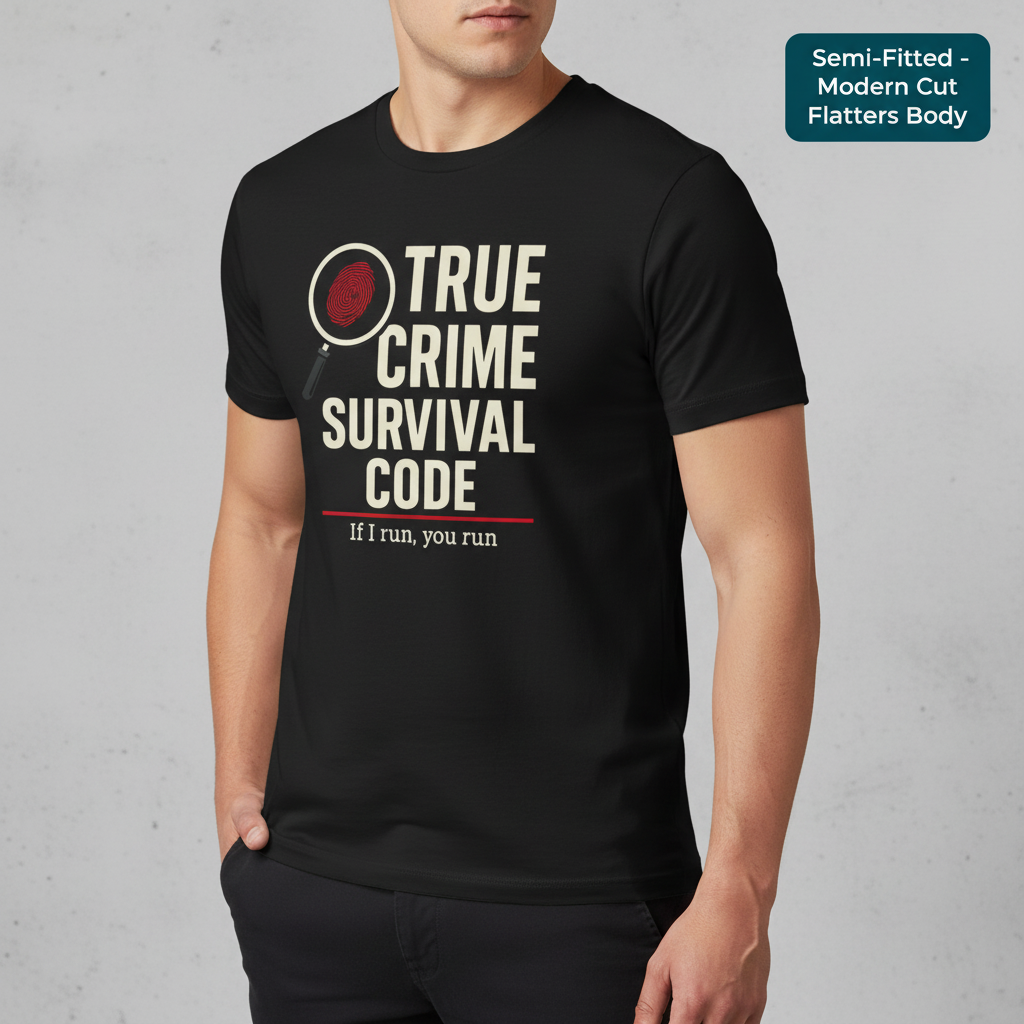 True Crime Survival Code T-Shirt__benefit