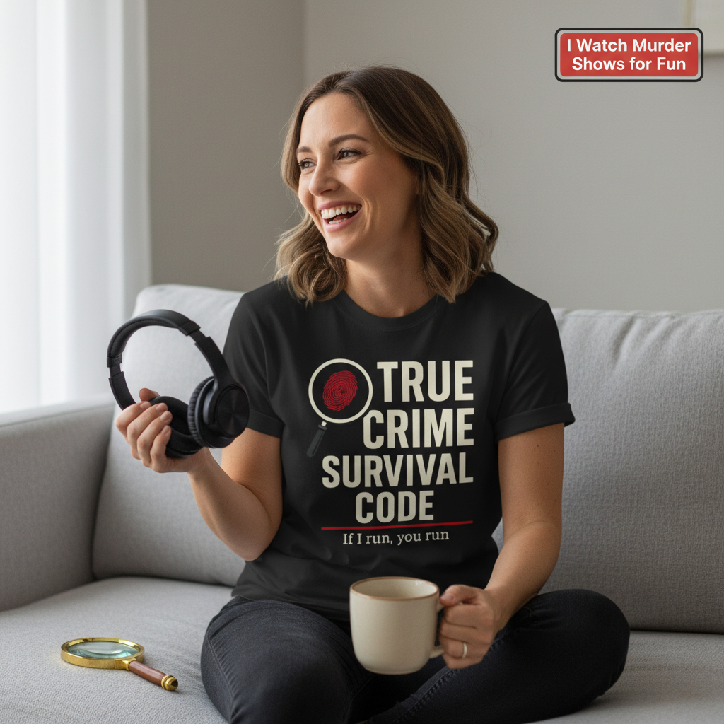True Crime Survival Code T-Shirt__use