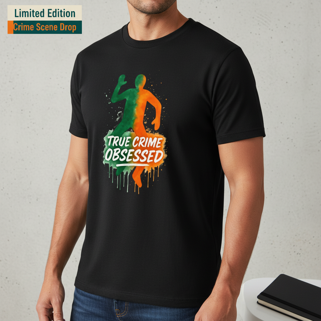 True Crime Obsessed T-Shirt__space