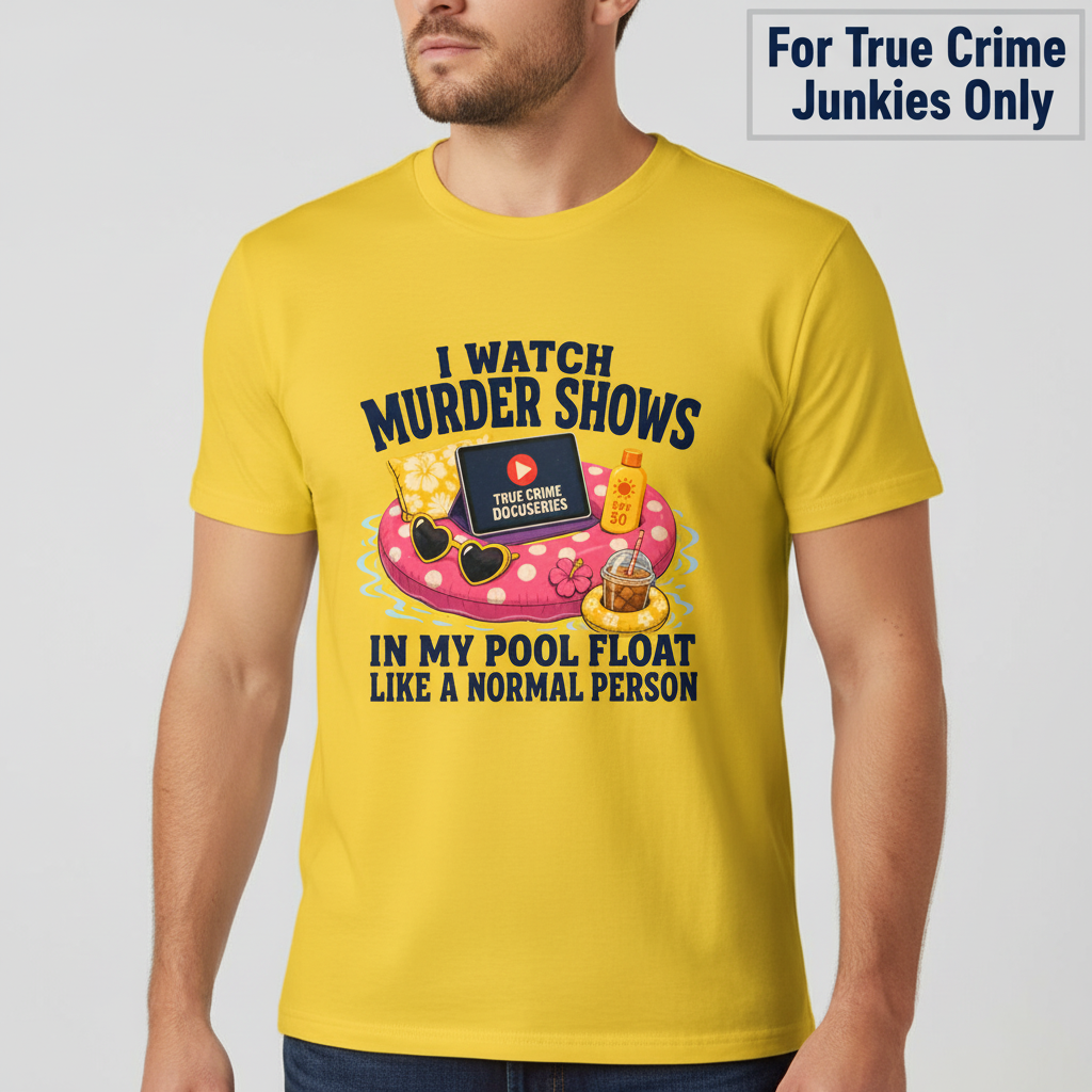 Murder Shows Pool Float T-Shirt__hero