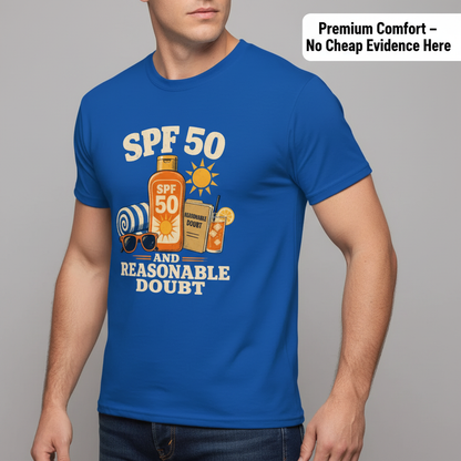 SPF 50 and Reasonable Doubt T-Shirt__benefit