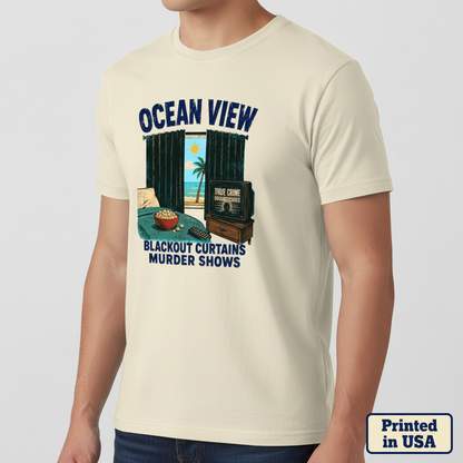 Ocean View Murder Shows T-Shirt__space