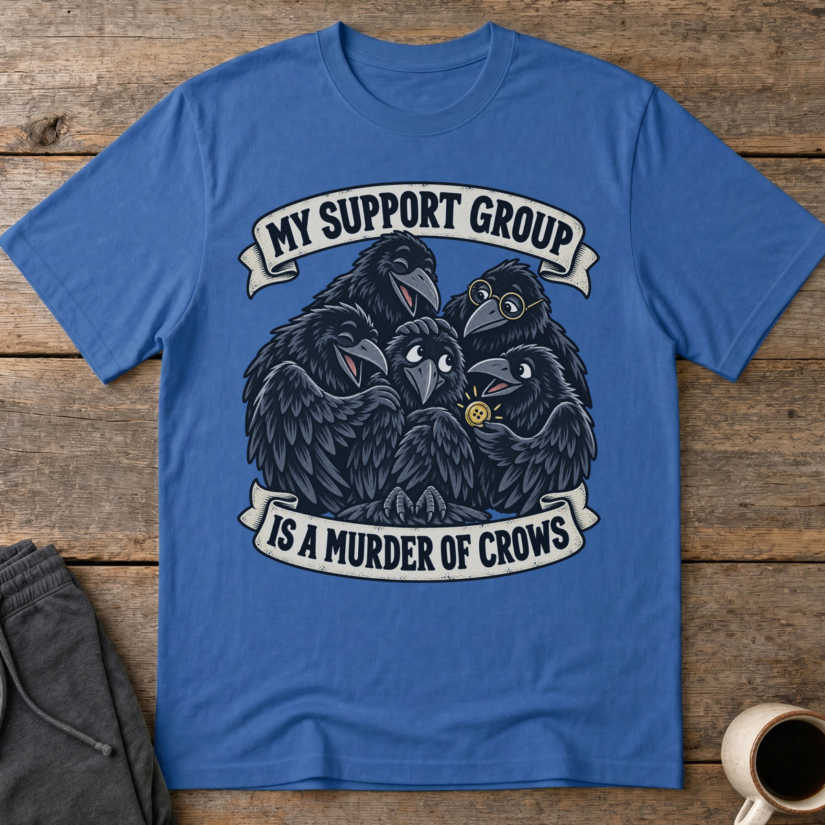 Support Flock T-Shirt — Royal