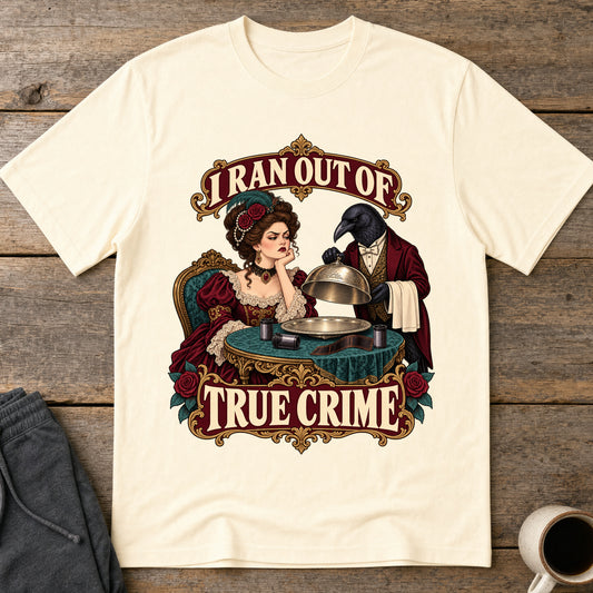 True Crime Drought T-Shirt — Natural