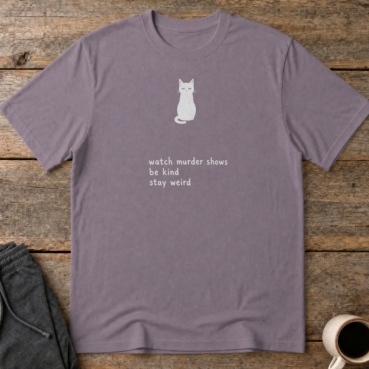 Kind Weird Cat T-Shirt — Paragon