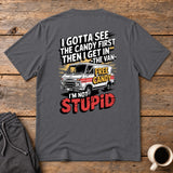 Not Stupid Candy Van Back Print Tee