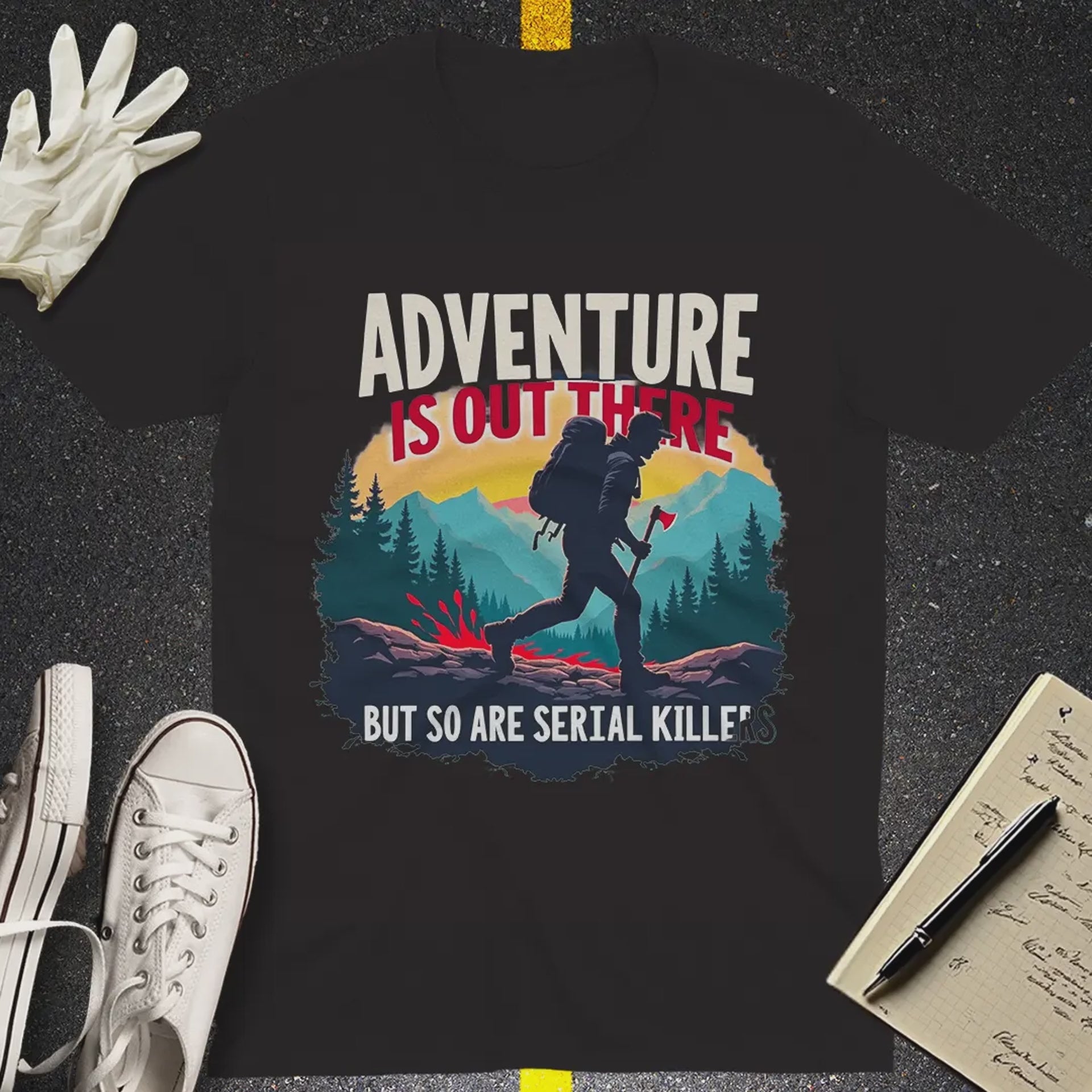 Adventure & Serial Killers T-Shirt_slideshow