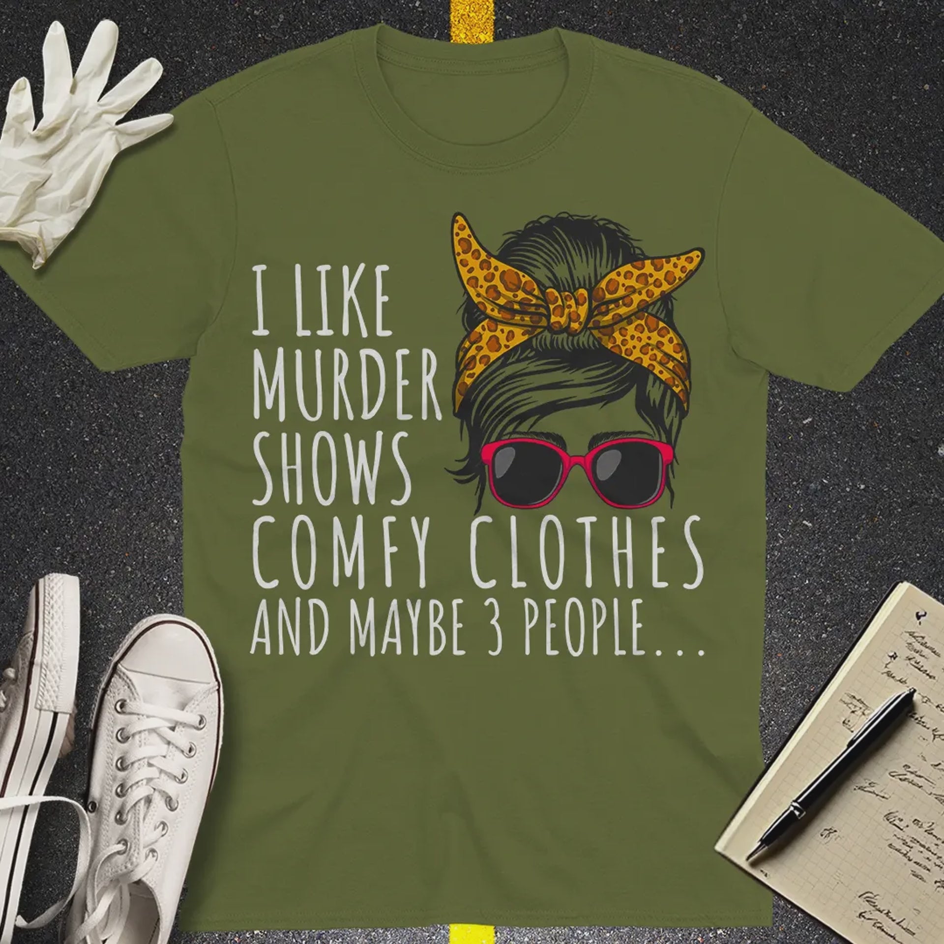 Murder Shows & Chill - T-Shirt_slideshow