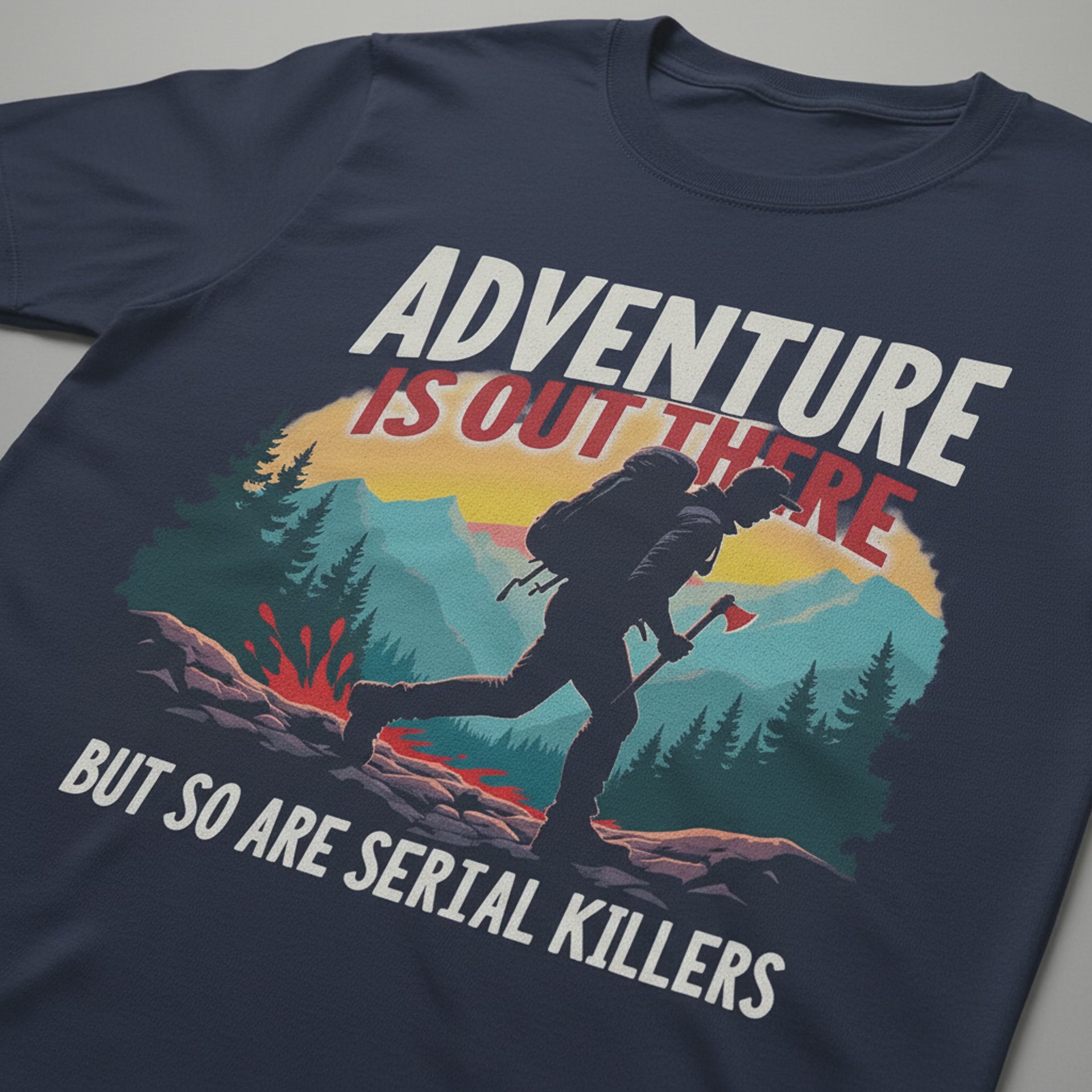 Adventure & Serial Killers T-Shirt_lifestyle